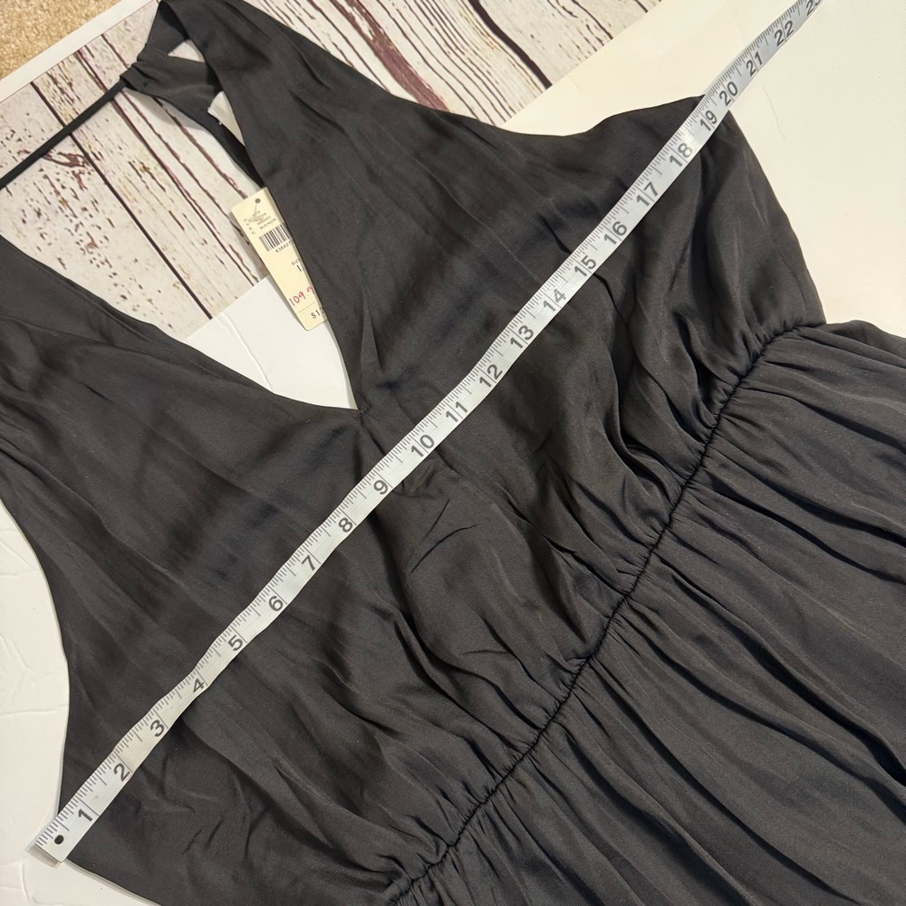 Anthropology dRA Los Angeles Black Maxi Dress Large NWT - Picture 4 of 12